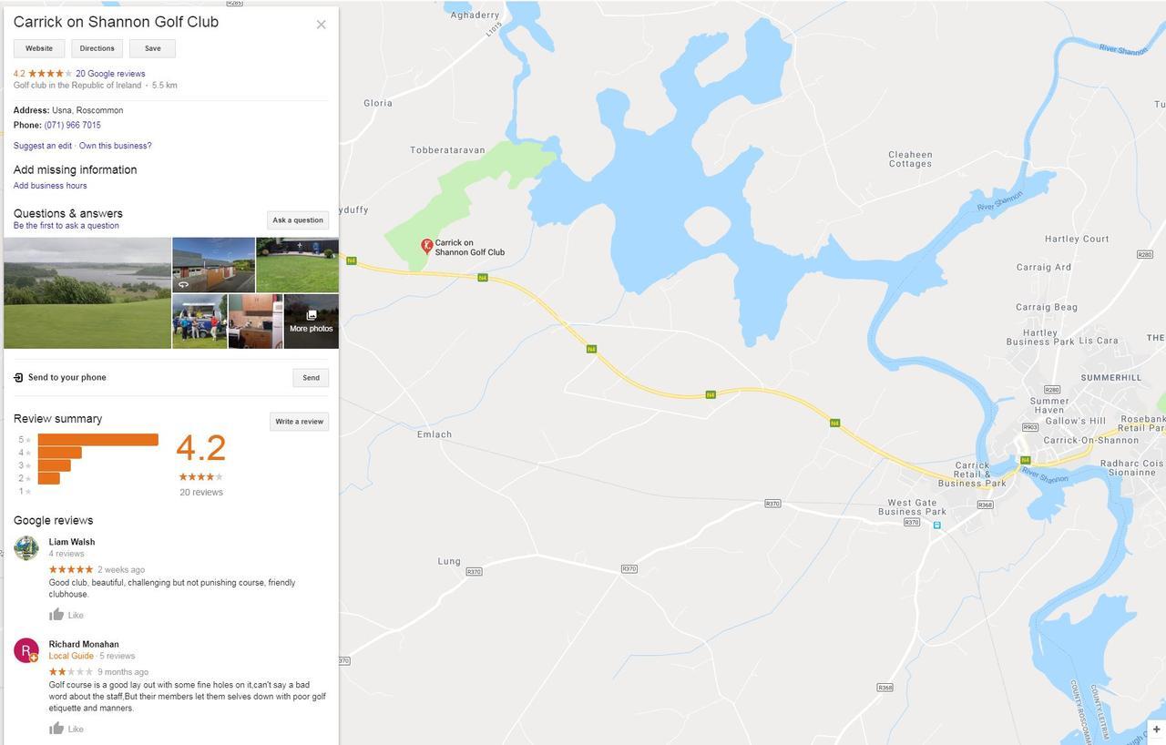 Carrick on Shannon Ridge-Rock Accommodation מראה חיצוני תמונה